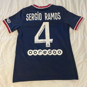 Sergio Ramos Authentic Jersey PSG x AIR JORDAN